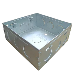 ABB 8 Module (8M) Square Metal Box