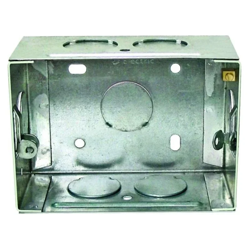 schneider-mounting-metal-box-mr1103 Almick 3 Module (3M) Metal Box - Mahakali Bijuli Bhandar