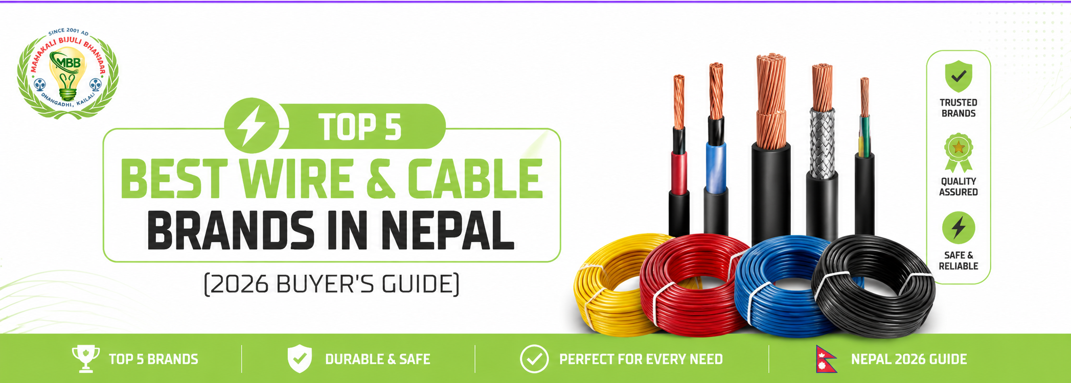 best wire and cable brands in Nepal